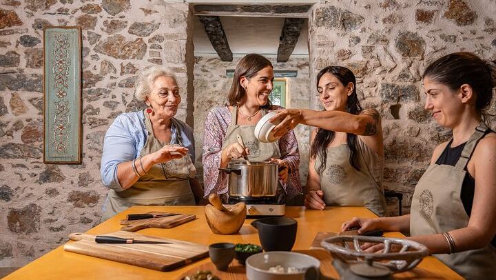 Mama's Roots Cooking Class in Athens: Six Dishes in a Garden