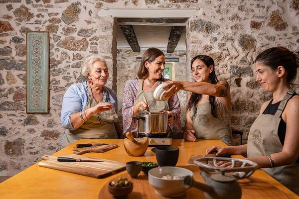 Mama's Roots Cooking Class in Athens: Six Dishes in a Garden