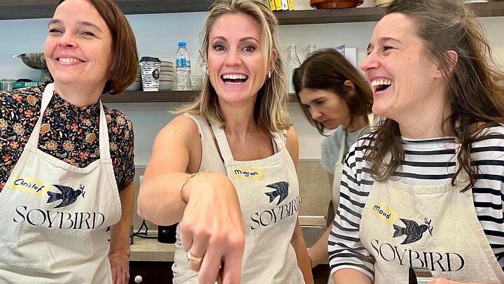 Athens Vegan Greek Cooking Class at the Soybird Studio