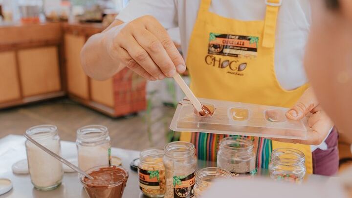 Forty-Five Minutes and 100 Grams of Chocolate