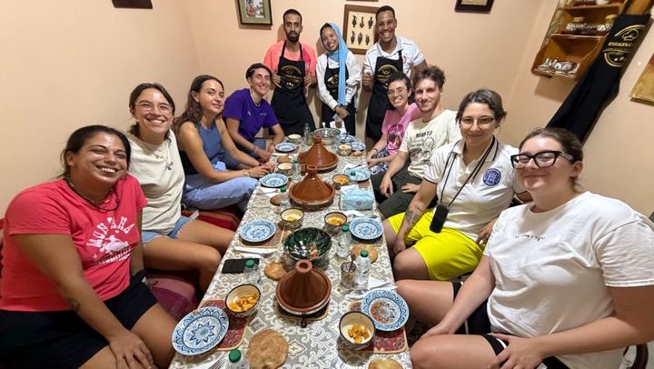 Two Hours In, the Meal Arrives: A Marrakech Home Kitchen