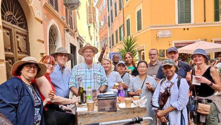 Zucchini Flowers, and Gelato Where Caesar Was Killed