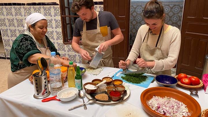 Thirty Years of Riad Kitchens, Taught by Laila