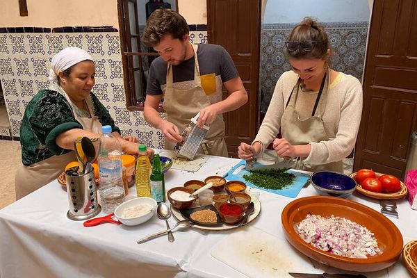 Thirty Years of Riad Kitchens, Taught by Laila