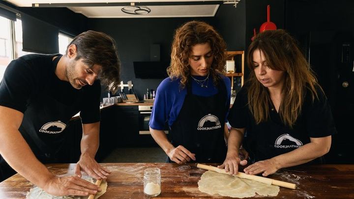 Athens Cooking Class in Pairs: Handmade Phyllo and Moussaka