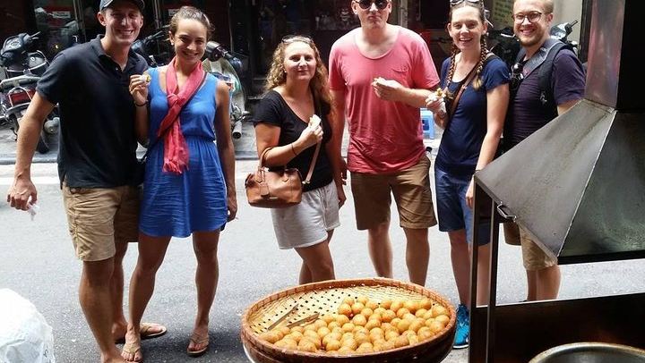 Hanoi Old Quarter Street Food Walk for Eight, with Pickup