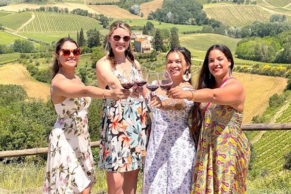 Vernaccia and Chianti: Two Wineries and San Gimignano