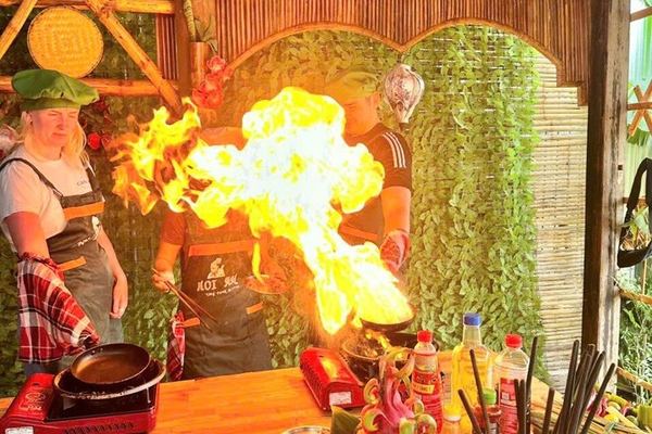 Mrs Tram's Riverside Kitchen and the Bay Mau Nipa Forest