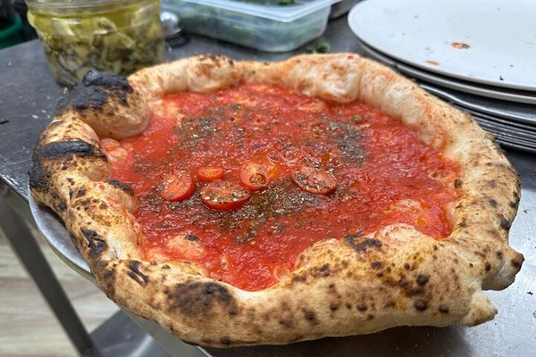 Ten at the Bench, One Wood Oven, Two Hours
