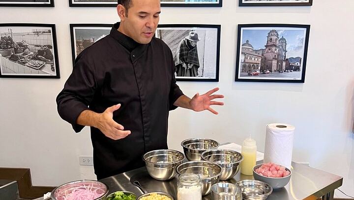 Four Dishes in a Hundred-Year-Old House in Miraflores