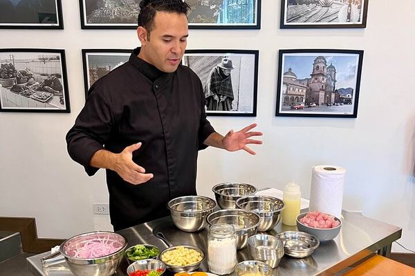 Four Dishes in a Hundred-Year-Old House in Miraflores