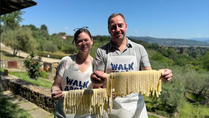 Pasta and Tiramisu at a Tuscan Farmhouse, All Day from Florence