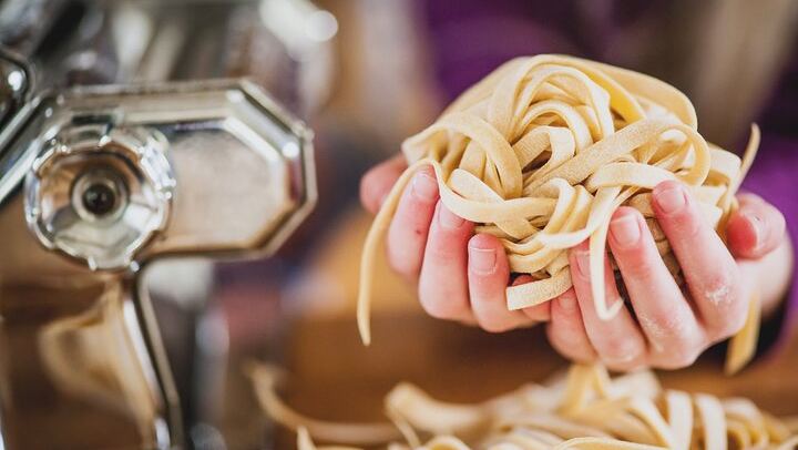 Pasta Class in a 13th-Century Florence Tower with Unlimited Wine
