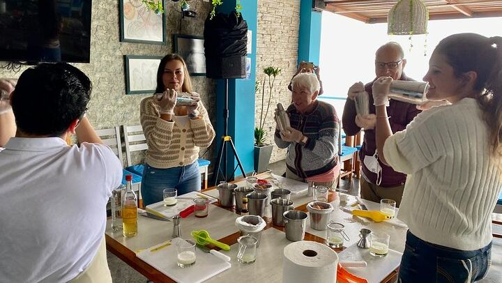 Cooking Causa and Ceviche Facing the Pacific