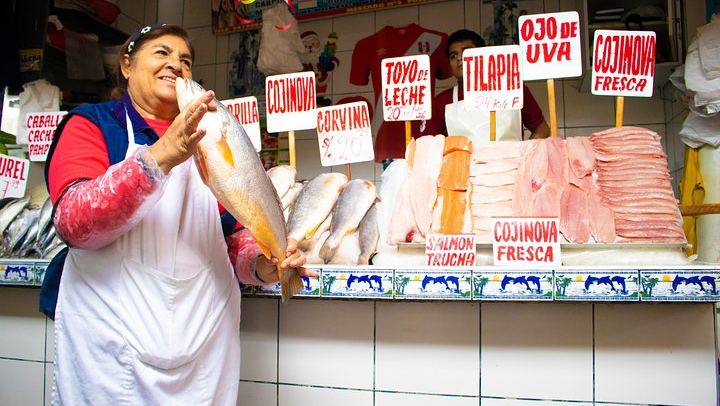 The Chorrillos Fish Market, Then the Menu del Dia