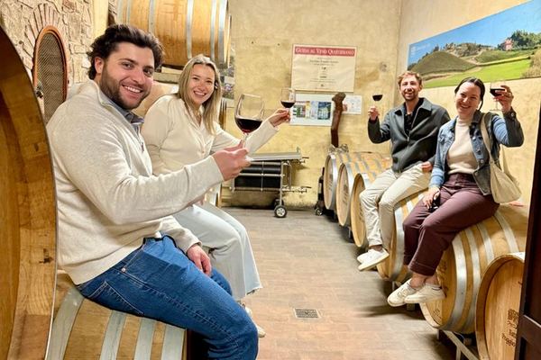 Two Wineries, San Gimignano and Dondoli Gelato in One Day