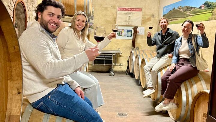 Two Wineries, San Gimignano and Dondoli Gelato in One Day