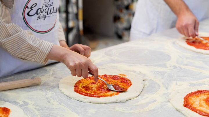 Your Own Pizza, Your Own Toppings, Then Tiramisù