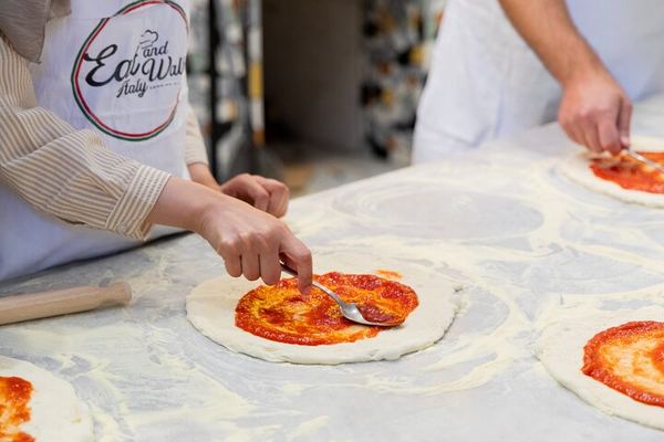Your Own Pizza, Your Own Toppings, Then Tiramisù