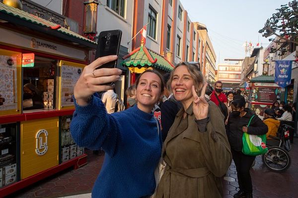 Anticuchos and Churros Between Plaza San Martin and the Mercado Central
