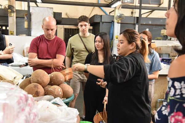 Suan Phlu Market Cooking Class in Sathon: Four Thai Dishes