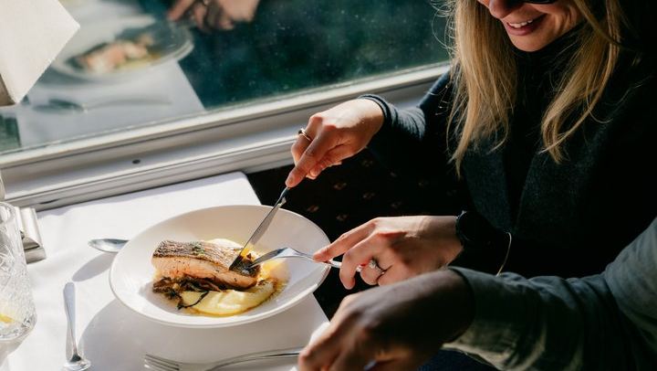 Five Courses for Two in a Private Compartment, Bellarine