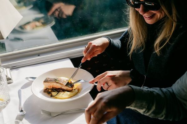 Five Courses for Two in a Private Compartment, Bellarine